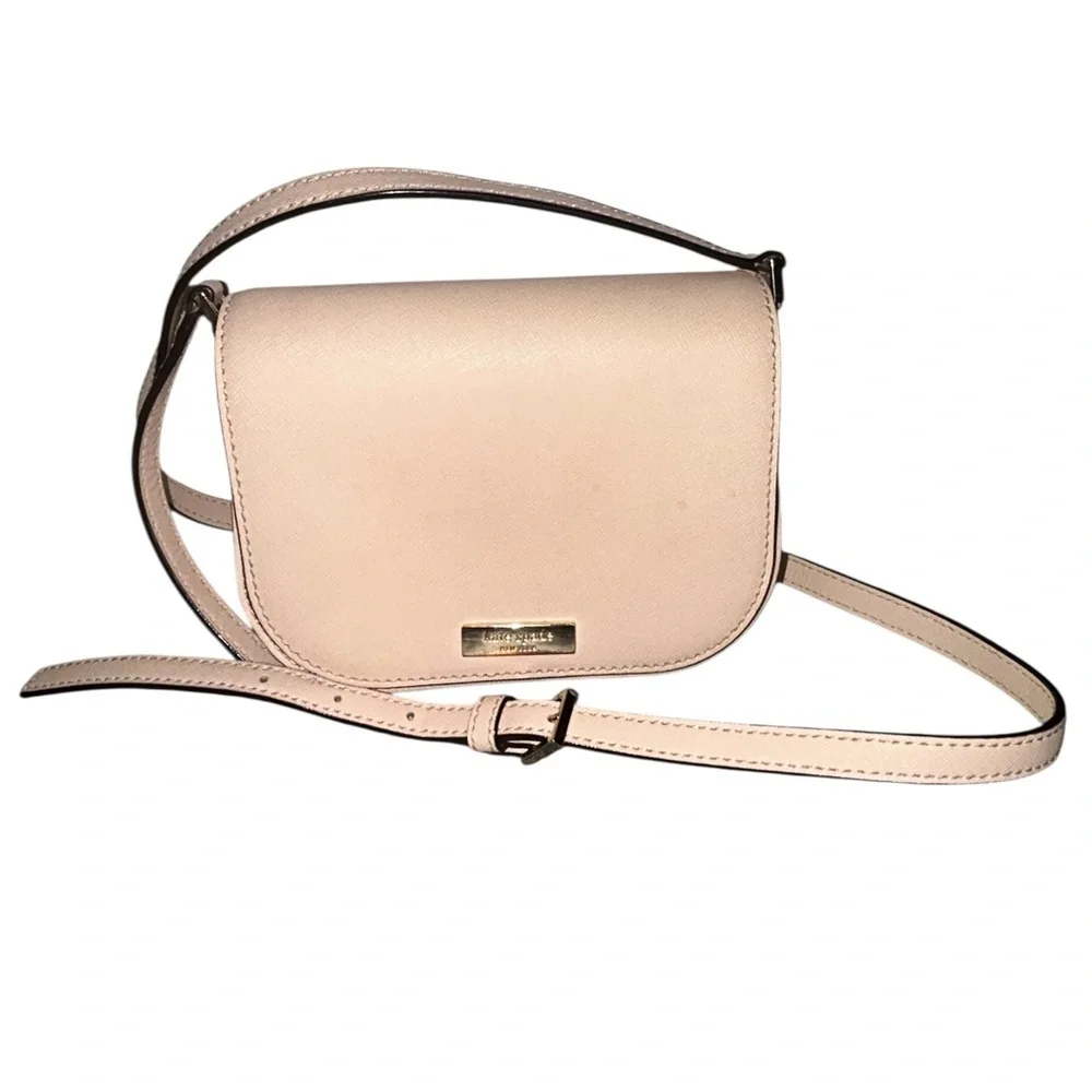 Pre loved Kate Spade laurel way Carsen blush crossbody bag